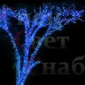Гирлянда на дерево "Спайдер-Супер" 6 x 10м Синяя