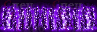 Клип-лайт "Спайдер 12х20м" Фиолетовый. Постоянное свечение