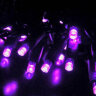 Гирлянда светодиодная для деревьев "Клип-лайт" 100м  Фиолетовая
