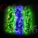 Гирлянда Клип лайт "Спайдер-Супер" сине-зеленый 3 х 20 м Постоянное свечение
