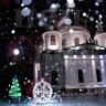 Светодиодная Карета 3 х 2 м с эффектом движения. Синее свечение