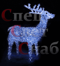 Светодиодная фигура Олень 2.2x2.4м