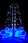 Световой фонтан Сине-белый 1,6 м Акция