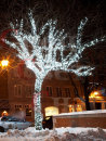 Гирлянда светодиодная для деревьев "Клип-лайт" 100м Белая 